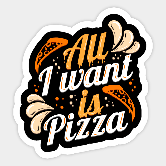 A nice Peperoni, Tomato, Olives, Salami Pizza Sticker by SinBle
